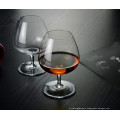 Haonai 5 Inch Wingback Brandy Glasses Elegant Brandy Glass Pair Crystal Brandy Glass, Dishwasher Safe